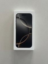 BOX ONLY Apple iPhone 16 Pro Max Natural Titanium 256GB Empty Box