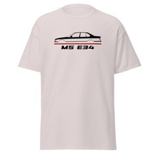 For M5 E34 1988-1995 Fans Vintage T-Shirt Birthday Gift Racing Tee Unisex
