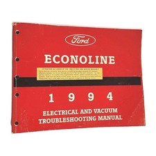 1994 Ford Econoline Electrical and Vacuum Troubleshooting Manual
