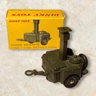 VINTAGE 1961 DINKY TOY # 823 ARMY FIELD KITCHEN MADE IN FRANCE MINT NEVER USED