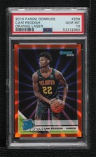 2019 Panini Donruss Rated Rookie Holo Orange Laser Cam Reddish PSA 10 GEM MT g9t