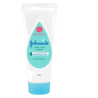 Johnson's Baby Milk and Rice Cream, 100g