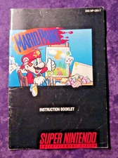 Mario Paint SNES Super Nintendo - Instruction Manual Only