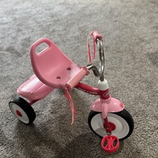 Radio Flyer Ready to Ride Folding Trike Pink Beginner Tricycle Unisex Age