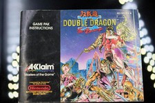 NO GAME- Authentic Manual ONLY 	Double Dragon II Nintendo NES