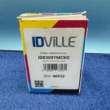 IDVille ID Maker Printer Ribbon YMCKO Prints / Roll - 46932