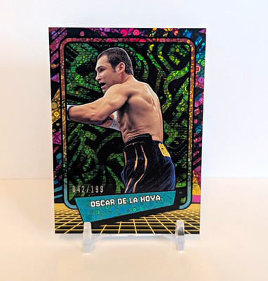 Oscar  La Hoya Panini 2026 90s Pop Culture Box Set #29 Like Green /199