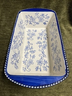 Temptations by Tara Blue  Floral Lace 1.75Q Loaf Pan