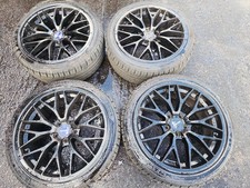 VW PASSAT B7 MK6 ALLOY WHEELS SET 235/40/18 5X120 18X8.5JJ V3353 AUDI SEAT SKODA