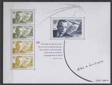 Feuillet France Poste Aérienne F89 "Antoine de Saint-Exupéry"  (**)