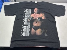  FLAW VTG 90s WWE T-Shirt Men  s XXL Bill Goldberg Wrestling WCW Tough As Steel