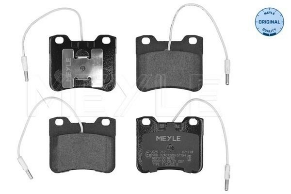 Meyle BremsbelÄGe Passend FüR CitroËN AX ZA- Saxo S0 S1 Peugeot 106 1A 1C 1-image