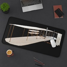 1903 Wright Flyer - Aviation Airplane - 3 Sizes High Quality Desk Mat Mouse Pad