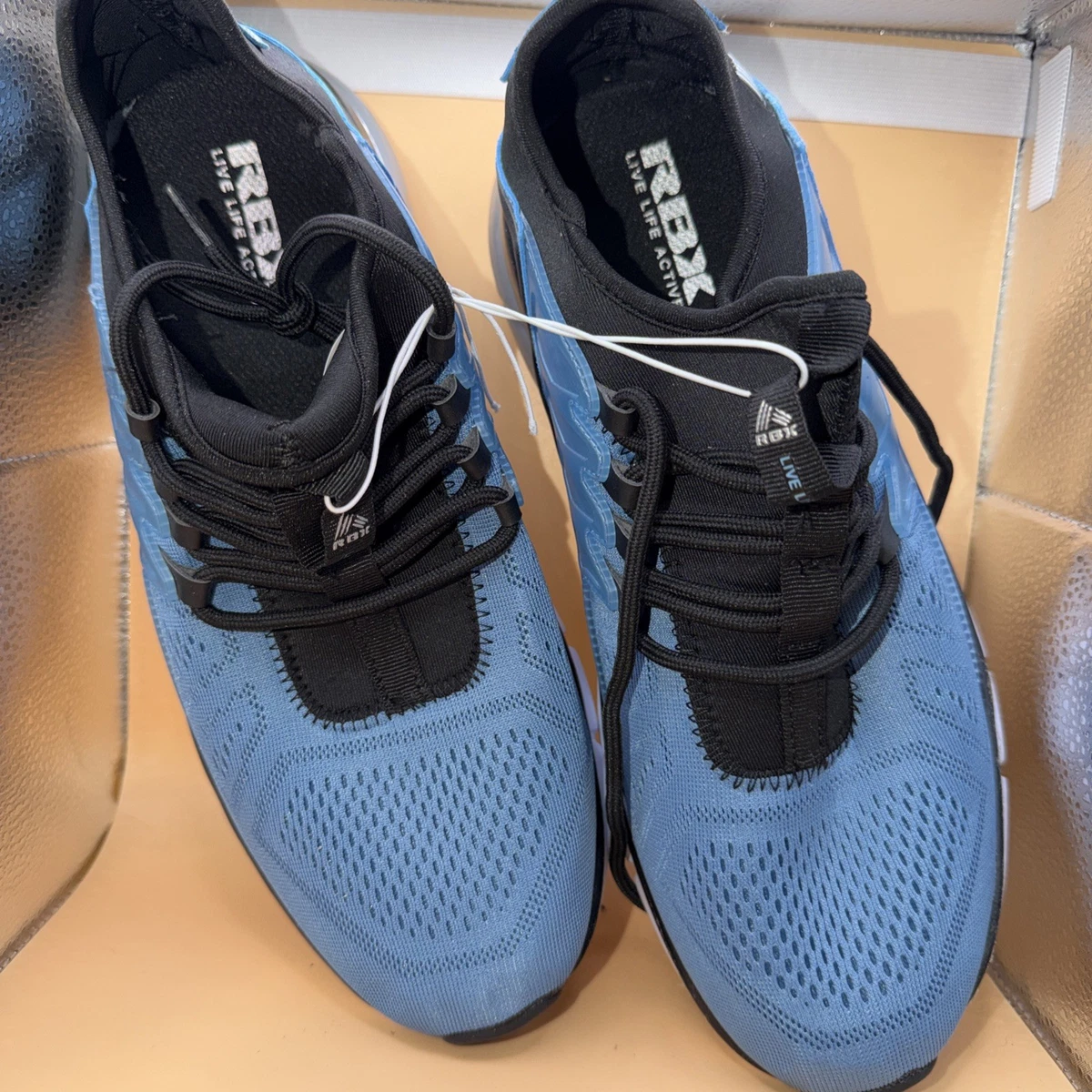 RBX Live Life Active Men\'s Blue and Black Running Shoes Size 12 RBX Live Life Active Men main image 4