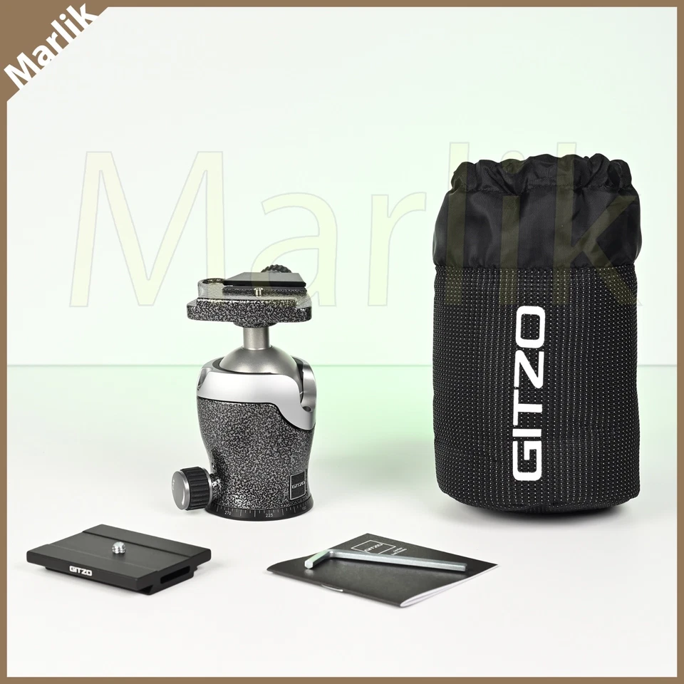 Gitzo GH3382QD Series 3 Center Ball Head for tripod w Arca-Type QR Clamp & Plate - Image 4 of 4