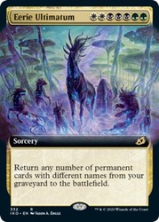 Eerie Ultimatum Extended Art Foil - Ikoria: Lair of Behemoths