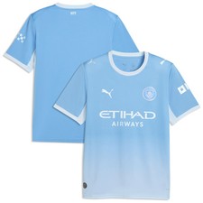 Men's Puma Light Blue Manchester City 2026/27 Home Replica Jersey