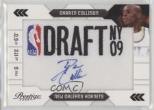 2009 Prestige Draft Logo Signatures Darren Collison RPA Rookie Patch Auto RC 1nh