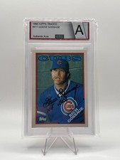 Goose Gossage Authentic Auto HOF Inscribed Authentic 1988 Topps Traded #41T