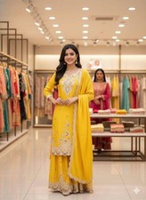 Sharara Plazoo Suit Party Wear Pakistani Wedding Salwar Kameez palazoo suit