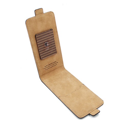 Für Xiaomi Redmi K80 Schutz Case Hülle Tasche Flip Case Universal Schwarz Leder - Bild 6 von 7