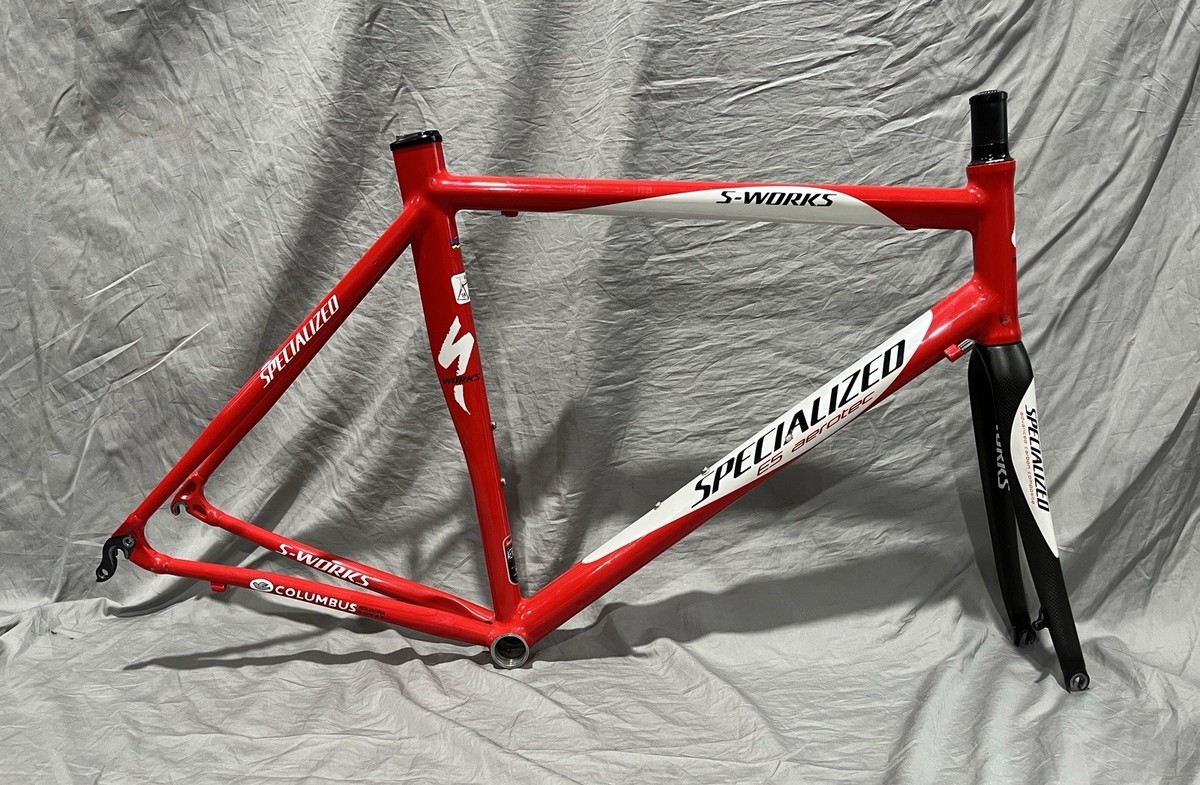 Specialized S-Works E5 Aerotec Road Frameset XL Carbon Fork 130