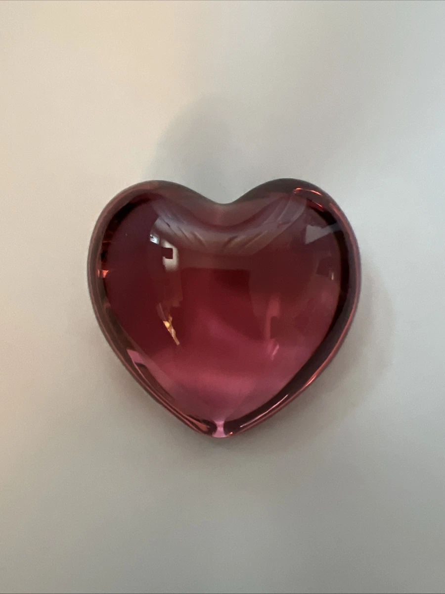 Baccarat Heart for sale | eBay