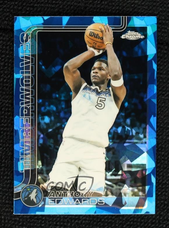 2025-26 Topps Chrome Sapphire Edition Anthony Edwards #151 0g4t
