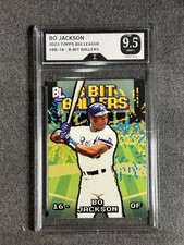 Topps Big League 8-Bit Ballers Bo Jackson #8B-18 Royals Sigma 9.5 2023