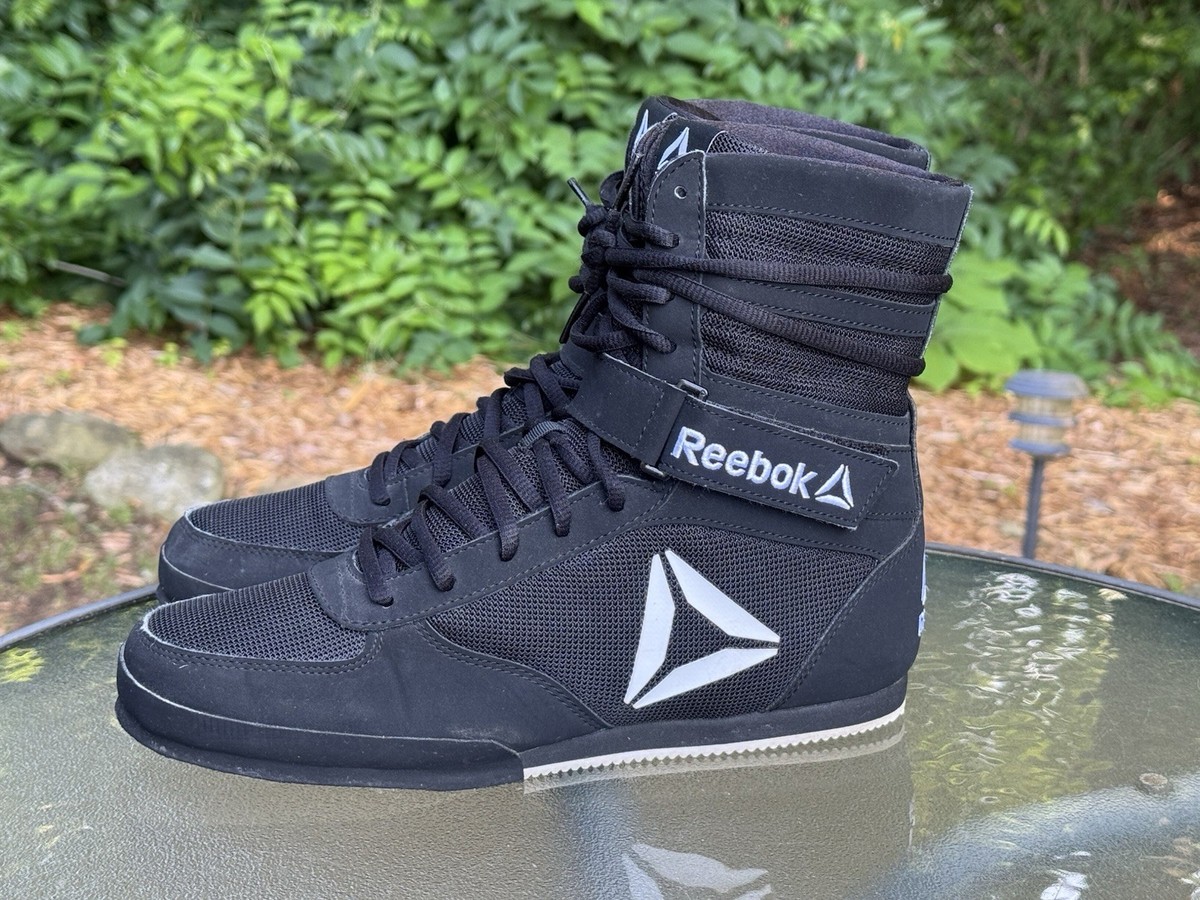 Reebok Boxing Women's Size 9 Black White Mayweather Strap CN 4942