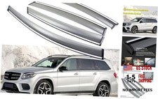 Sun/Rain Guards Wind Deflector Window Visors Compatible with 2017-2019