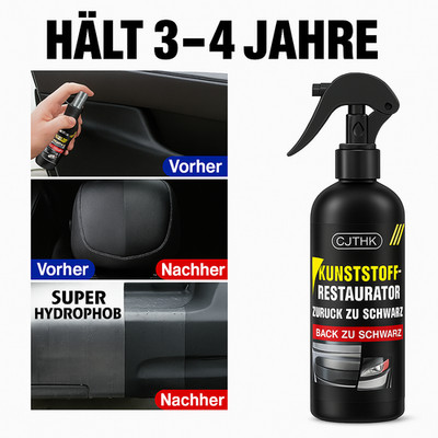Auto-Kunststoff-Restaurator, Zurück Zu Schwarz, Glänzender Kunststoff-Renovierer