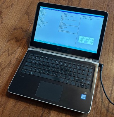 HP Pavilion 13-S120NR Laptop, Intel Core i3-6100U, 4GB RAM, No Hard Drive
