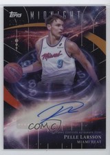 2025-26 Topps Midnight Stroke of Summer Solstice 25/50 Pelle Larsson Auto 00kr