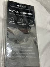 Military Hiking Rigger 1.5" Nylon Tactical Belt Heavy Duty Quick Release Buckle