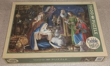 Cobble Hill Nativity "Miracle in Bethlehem" 1000 Piece Puzzle Sealed Package