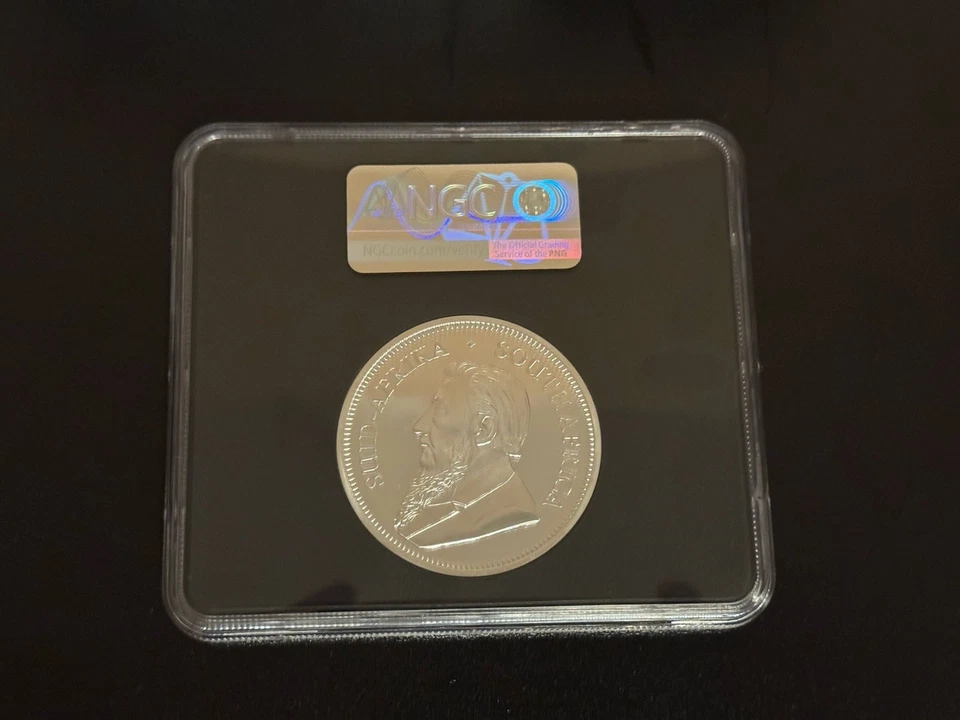 2020 SA 2 oz Silver FDP - 1 of first 862 struck Krugerrand NGC PF 69 Ultra Cam - Image 4 of 4