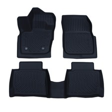 Car Floor Mats For 2017-2020 Ford Fusion All-weather Tpe Rubber Liner Tpe Cargo