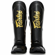 Fairtex X Booster Schienbeinschoner SG Schwarz/Gold Schienbeinschutz Kickboxen