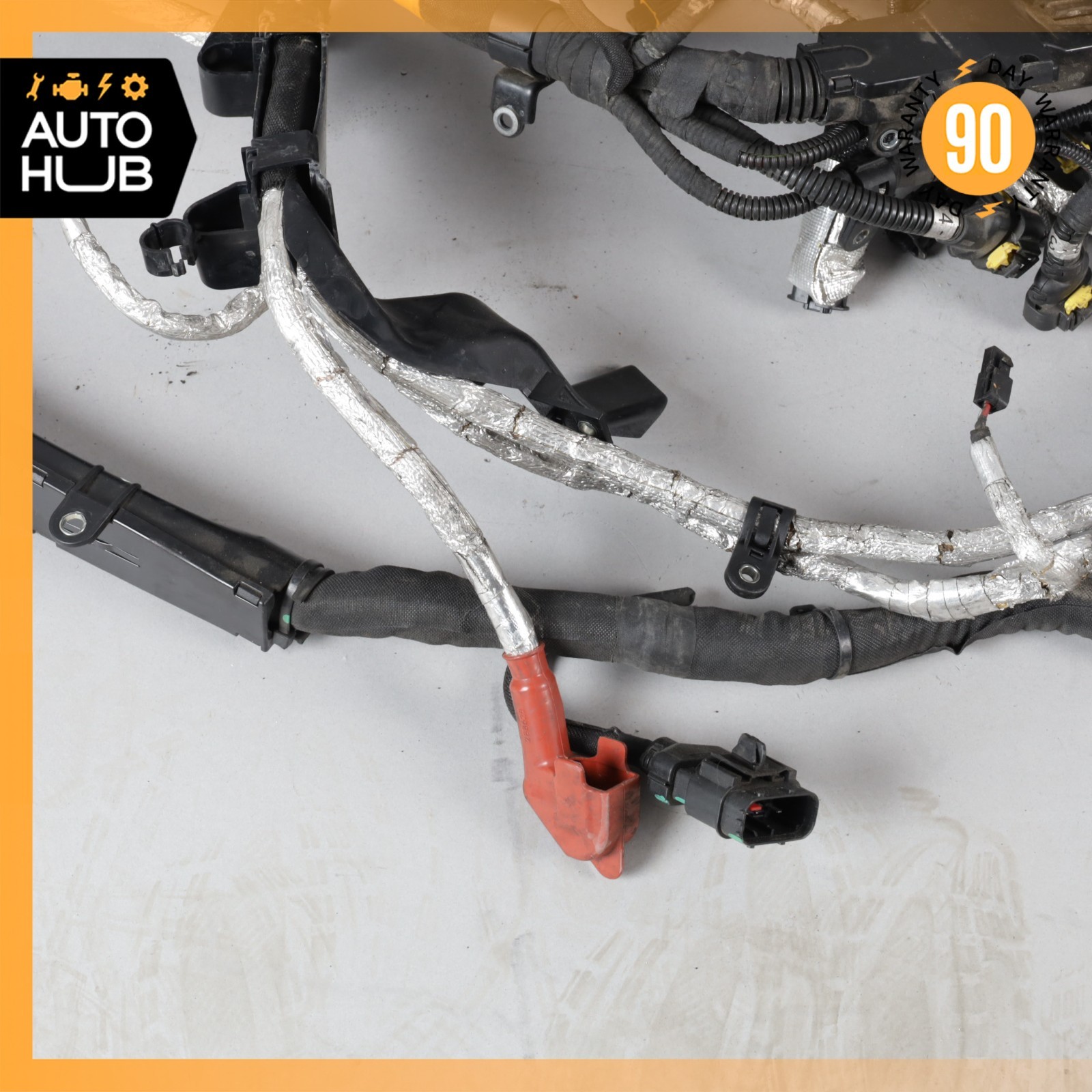 14-15 Maserati Quattroporte M156 GTS 3.8L Engine Motor Wiring Wire Harness OEM