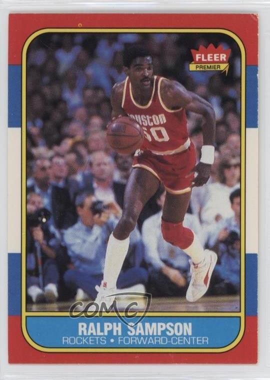 1986-87 Fleer Ralph Sampson #97 HOF