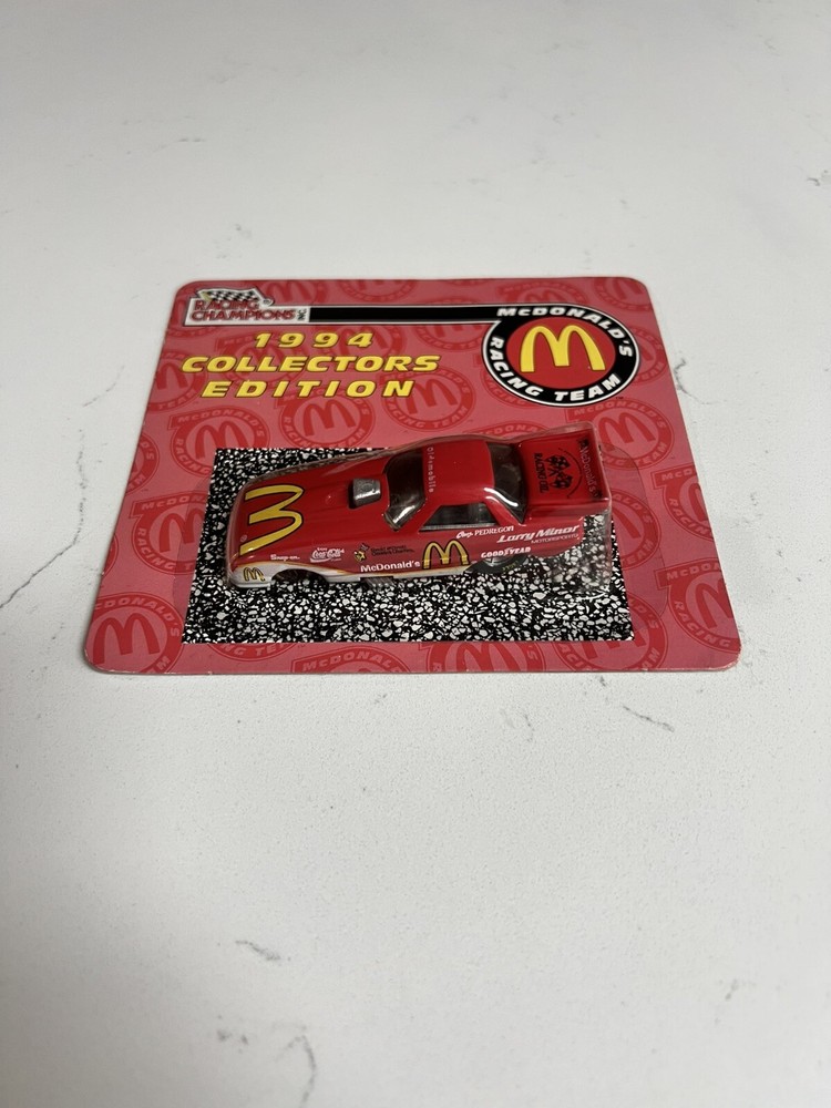 1993 Vintage Coca-Cola Drag Racing McDonald’s Scale Model Car Racing Champions