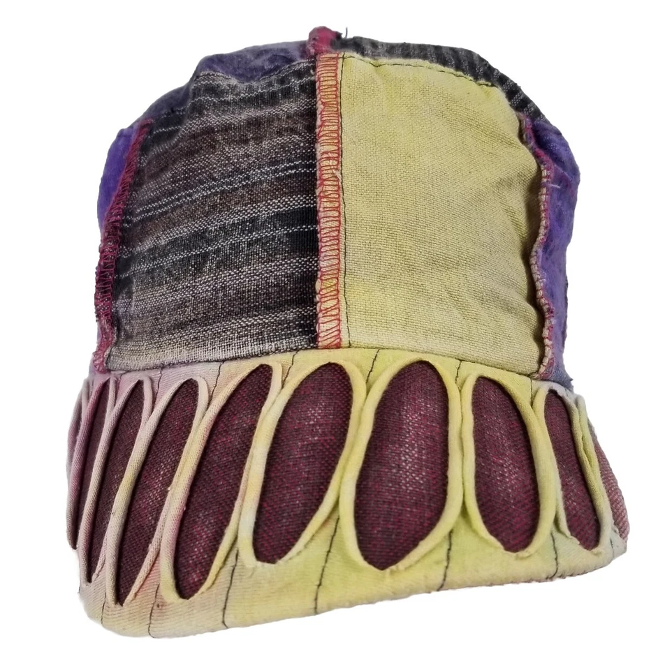 Gorra vintage hippie boho retazos multicolor Foto 2 de 4