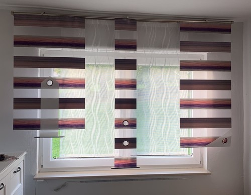 Flächenvorhänge Flächenvorhang Schiebegardine Gardinen Schiebevorhang Set luxus - Bild 52 von 162