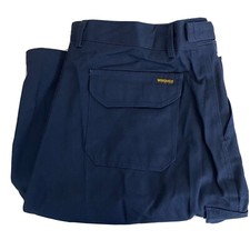New Workforce Mens Navy Utility Cargo Work Drill Trousers Shorts Size 40 R WS9