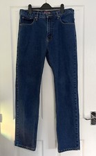 H.T.T Denim Jeans 999&rsquo;s Vintage 34&rdquo; Taille 33&rdquo; L&auml;nge 100% Baumwolle gerades Bein