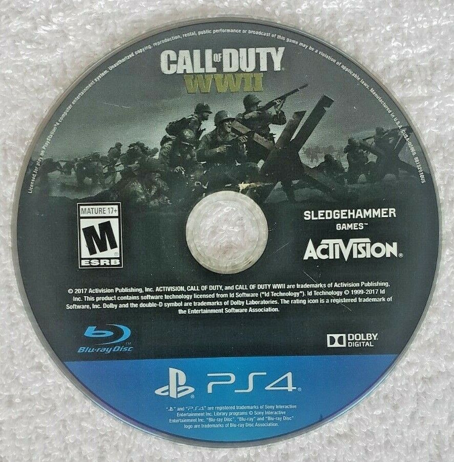 Mavin  Call of Duty: WWII (Sony PlayStation 4, 2017) COD WW2 PS4 Disc  Great!