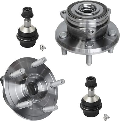 Front Wheel Hub Bearings Lower Ball Joints for Dodge Durango Jeep Grand Cherokee