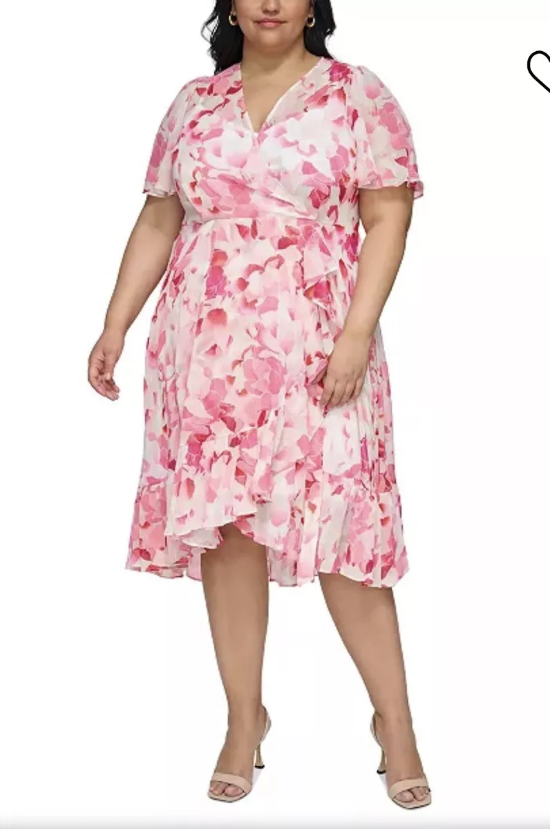 calvin klein plus size dresses