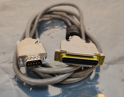 8FT Belden 9614 25 Pin D-sub Female to RS232 Shield Computer Cable 24 AWG NEW